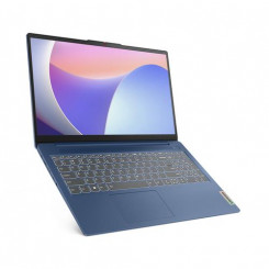 Ноутбук Lenovo IdeaPad Slim 3 39,6 см (15,6 дюйма) Full HD Intel Core i3 N-series i3-N305 8 ГБ LPDDR5-SDRAM 512 ГБ твердотельный накопитель Wi-Fi 5 (802.11ac) Синий