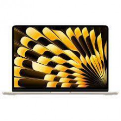 Notebook APPLE MacBook Air CPU  Apple M3 13.6 2560x1664 RAM 8GB SSD 256GB 8-core GPU Integrated ENG / RUS macOS Sonoma Starlight 1.24 kg MRXT3RU / A
