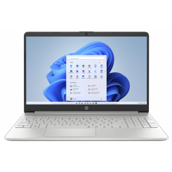 Ноутбук HP 15s-eq2134nw 39,6 см (15,6) Full HD AMD Ryzen™ 7 5700U 8 ГБ DDR4-SDRAM 512 ГБ твердотельный накопитель Wi-Fi 5 (802.11ac) Windows 11 Home Silver