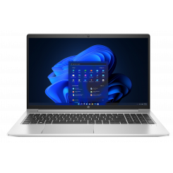 HP ProBook 450 G9 sülearvuti 39,6 cm (15,6) Full HD Intel® Core™ i7 i7-1255U 16 GB DDR4-SDRAM 512 GB SSD Wi-Fi 6E (802.11ax) Windows 11 Pro Silver