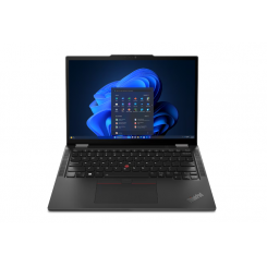Lenovo ThinkPad X13 «2-в-1» (5-го поколения), черный, 13,3-дюймовый сенсорный экран IPS, WUXGA, 1920 x 1200 пикселей, антибликовый твердотельный накопитель Intel Core i7 ULT7-155U, 32 ГБ, паяный твердотельный накопитель LPDDR5x, 1000 ГБ, графика Intel, Wi