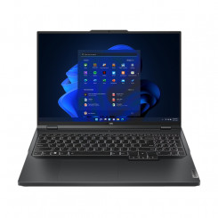 Ноутбук Lenovo Legion Pro 5 40,6 см (16) WQXGA AMD Ryzen™ 7 7745HX 16 ГБ DDR5-SDRAM 512 ГБ SSD NVIDIA GeForce RTX 4060 Wi-Fi 6 (802.11ax) Windows 11 Home Серый