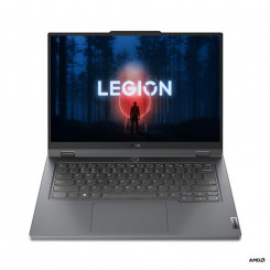 Lenovo Legion Slim 5 AMD Ryzen™ 7 7840HS sülearvuti 36,8 cm (14,5 tolli) WQXGA+ 32 GB LPDDR5x-SDRAM 512 GB SSD NVIDIA GeForce RTX 4060 Wi-Fi 6E (802.11ax) Windows 11 Home Grey