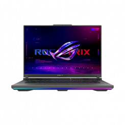 Ноутбук ASUS ROG Strix G16 G614JI-N4089W Intel® Core™ i9 i9-13980HX 40,6 см (16 дюймов) Quad HD+ 32 ГБ DDR5-SDRAM 1 ТБ SSD NVIDIA GeForce RTX 4070 Wi-Fi 6E (802.11ax) Windows 11 Home Grey
