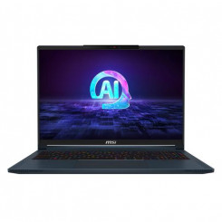 Ноутбук MSI Stealth 16 AI Studio A1VFG-024NL 40,6 см (16 дюймов) Quad HD+ Intel Core Ultra 7 155H 16 ГБ DDR5-SDRAM 1 ТБ SSD NVIDIA GeForce RTX 4060 Wi-Fi 7 (802.11be) Windows 11 Pro Blue
