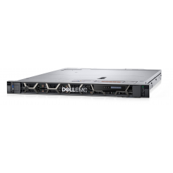 Dell PowerEdge R450 rack (1U) Intel Xeon 2x Silver 4310 2,1 GHz 18 MB 24T 12C Ilma muutmäluta, ilma HDDta 960 GB SSD Kuni 4 x 3,5 PERC H755 Toiteallikas 2x 600 W NBS iDRAC9 Enterprise 6 kuud ilma )