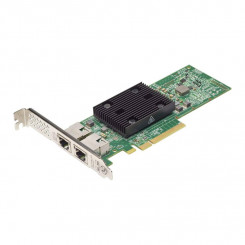 Broadcom 57416 Dual Port 10Gb, Base -T, PCIe Adapter, Low Profile, Customer Install