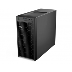 Dell PowerEdge T150 Tower Intel Xeon 1 E-2314 4 4 2,8 GHz 1000 GB Kuni 4 x 3,5 PERC iDRAC9 Basic Ilma operatsioonisüsteemi garantiita Basic NBD, 36 kuud