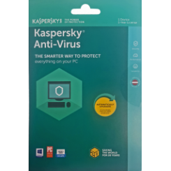 Kaspersky Antivirus Base Basic license 1 year for 2 computers