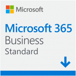 Microsoft M365 Business Standard KLQ-00211 ESD License term 1 year(s) All Languages