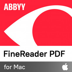 ABBYY FineReader PDF for Mac, Single User License (ESD), Subscription 1 year ABBYY FineReader PDF for Mac Single User License (ESD) 1 year(s) 1 user(s)