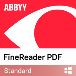 ABBYY FineReaderi PDF standard, hulgilitsents (koha kohta), tellimus 1 aasta, 5–25 kasutajat, litsentsi hind ABBYY FineReaderi PDF standardne hulgilitsents (koha kohta) 1 aasta(d) 5–25 kasutajat