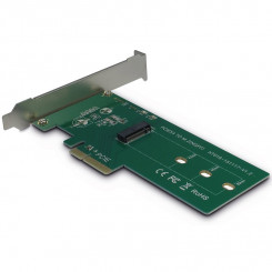 PCIe adapter M.2 PCIe draivide jaoks (draiv M.2 PCIe, host PCIe x4), kaart