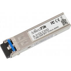 Mikrotik S-31DLC20D network transceiver module 1250 Mbit / s SFP 1310 nm