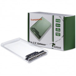 HDD ümbris Argus GD-25000, USB 3.0, läbipaistev