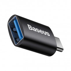Baseus Ingenuity USB-C to USB-A Adapter, OTG (Black)