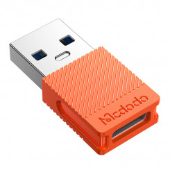 Адаптер USB-C — USB 3.0, Mcdodo OT-6550 (оранжевый)