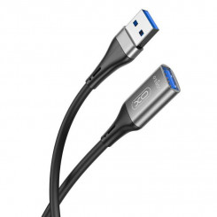 Кабель/адаптер USB-USB 3.0 XO NB220, 2 м (черный)