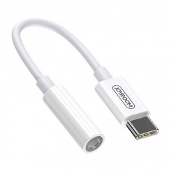 Переходник цифрового аудио Joyroom SH-C1 на USB-C (3,5 мм) (белый)