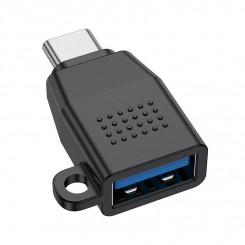 Адаптер Budi USB 3.0 к USB-C OTG (черный)