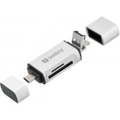 Кардридер Sandberg USB-C USB MicroUSB