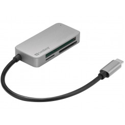 Устройство чтения карт памяти Sandberg USB-C Pro