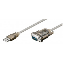 MicroConnect USB 2.0, DB9, мм, 1,5 м