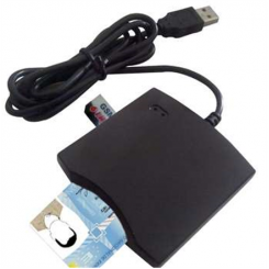 СЧИТЫВАТЕЛЬ SMART CARD Transcend USB ПК/SC Черный