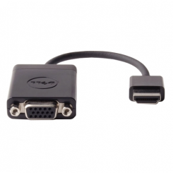 Адаптер Dell HDMI-VGA 470-ABZX, черный