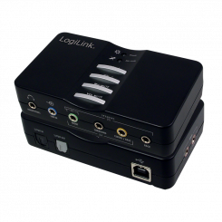 Звуковая коробка Logilink USB 7.1 8-канальная UA0099