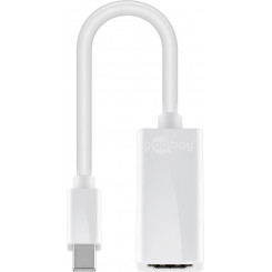 Переходной кабель Goobay Mini DisplayPort/HDMI 1.1 51729 Белый