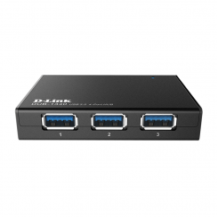 D-Linki 4-pordiline SuperSpeed USB 3.0 laadijajaotur DUB-1340/E USB-jaotur