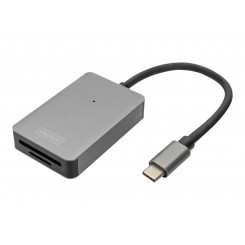 DIGITUS USB-C Card Reader, 2 Port, High Speed Digitus