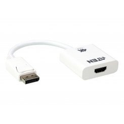 Активный адаптер Aten True 4K DisplayPort — HDMI 2.0 VC986B, белый