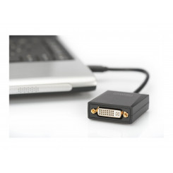 DIGITUS USB 3.0 kuni DVI adapteri sisend USB