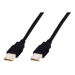 Соединительный USB-кабель ASMANN типа A, 1 м.