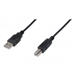 Соединительный USB-кабель ASMANN типа A, 3 м.