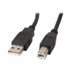 Кабель LANBERG USB-A M USB-B M 2.0 0,5 м