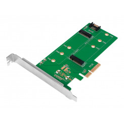 LOGILINK PC0083 Двойной адаптер M.2 PCIe