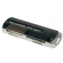 Lindy USB 2.0 CardReader kaardilugeja Must