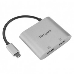 USB-графический адаптер Targus ACA947EU, серебристый