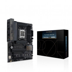 Emaplaadi ASUS AMD B650 SAM5 ATX-mälu DDR5-mälupesa 4 1xPCI-Express 4.0 1x 3xPCI-Express 4.0 16x 3xM.2 1xHDMI 1xDisplayPort 2xUSB 2.0 3xUSB 3.2-21x45bpcalc 21-45xUSB io port PROARTB650-CREATOR