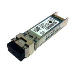 Модуль приемопередатчика Cisco 10GBASE-SR SFP+ для MMF, длина волны 850 нм, дуплексный разъем LC