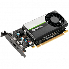 PNY GPU NVIDIA T400 4GB GDDR6 64bit, 1.094 TFLOPS, 30W, 3x mDP, Low Profile, 1 fan, 1 slot