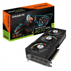 Gigabyte GeForce RTX 4070 SUPER GAMING OC 12G NVIDIA 12 GB GeForce RTX 4070 SUPER GDDR6X PCI-E 4.0 HDMI pordid kogus 1 Mälu taktsagedus 2565 MHz