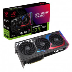 Asus ROG Strix GeForce RTX 4070 SUPER 12GB GDDR6X OC Edition NVIDIA 12GB GeForce RTX 4070 SUPER GDDR6X PCI Express 4.0