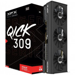 XFX SPEEDSTER QICK309 RADEON RX 7600XT QICK mängugraafikakaart 16 GB GDDR6 HDMI 3xDP, AMD RDNA™ 2-ga