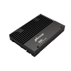 SSD MICRON SSD series 9400 PRO 7,68 ТБ NVMe NAND флэш-технология TLC Скорость записи 7000 МБ/с Скорость чтения 7000 МБ/с Форм-фактор U.3 TBW 14000 ТБ MTFDKCC7T6TGH-1BC1ZABYYR