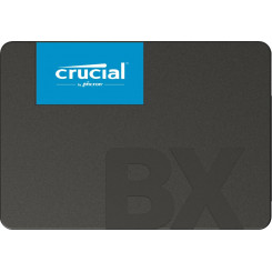 SSD CRUCIAL BX500 1TB SATA 3.0 Kirjutamiskiirus 500 MB/s Lugemiskiirus 540 MB/s 2,5 TBW 360 TB CT1000BX500SSD1