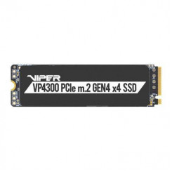 SSD PATRIOT Viper VP4300 2TB M.2 PCIE NVMe Kirjutamiskiirus 6800 MB/s Lugemiskiirus 7400 MB/s TBW 2000 TB VP4300-2TBM28H